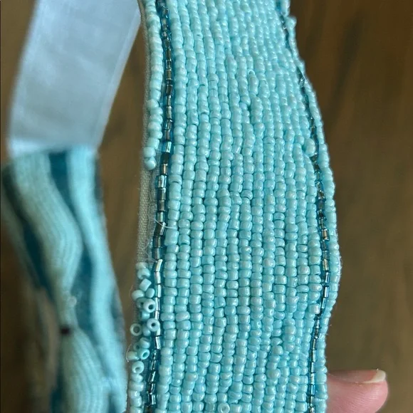 Beach-Themed Beaded Shoulder Bag Price Firm - Picture 3 of 8